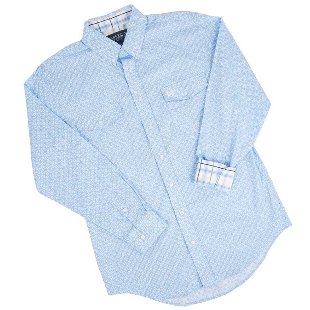 Panhandle Men's Geo Print Shirt - FINAL SALE MEN - Clothing - Shirts - Long Sleeve Shirts Panhandle   