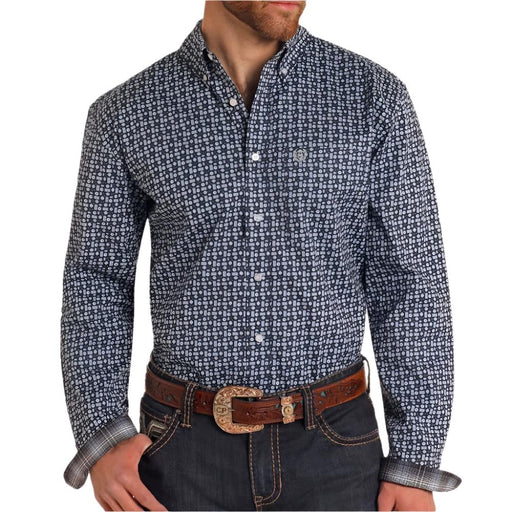 Panhandle Men's Geo Print Shirt MEN - Clothing - Shirts - Long Sleeve Panhandle