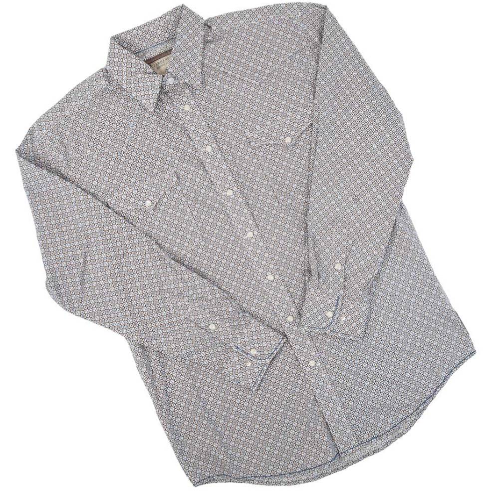 Panhandle Men's Geo Pearl Snap Shirt - Teskeys