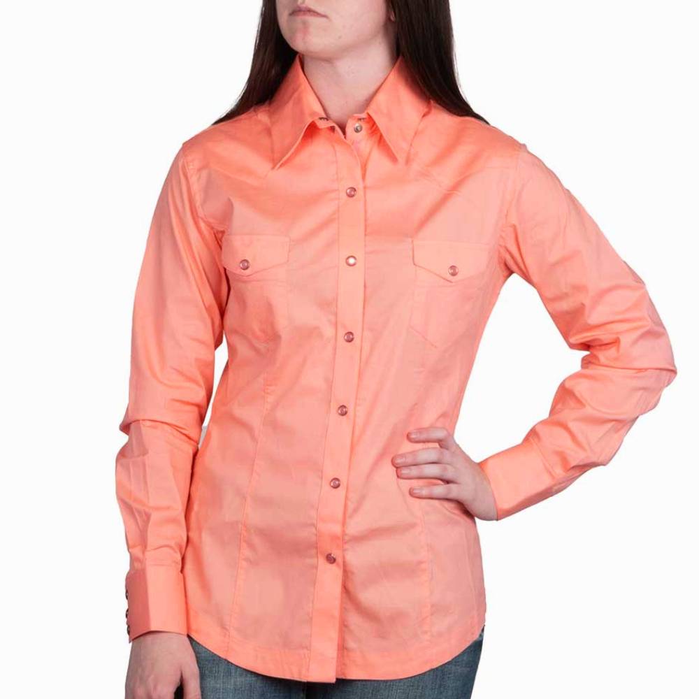 Panhandle Women's Solid Poplin Shirt WOMEN - Clothing - Tops - Long Sleeved Panhandle   