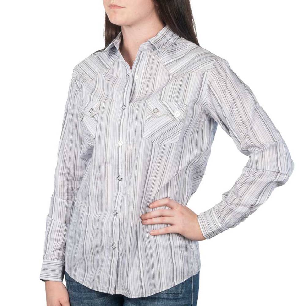 Panhandle Women's Stripe Snap Shirt WOMEN - Clothing - Tops - Long Sleeved Panhandle   