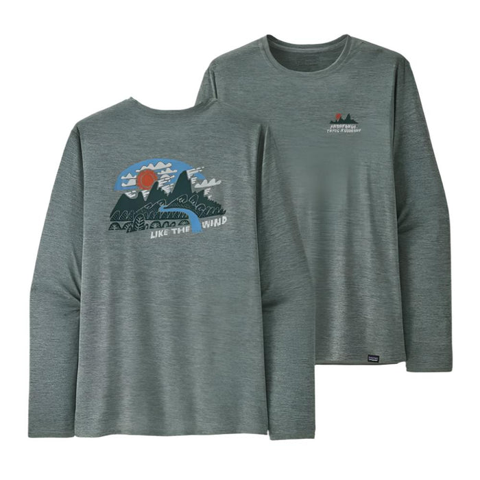 Patagonia Men's Capilene Graphic Tee MEN - Clothing - Shirts - Long Sleeve Patagonia