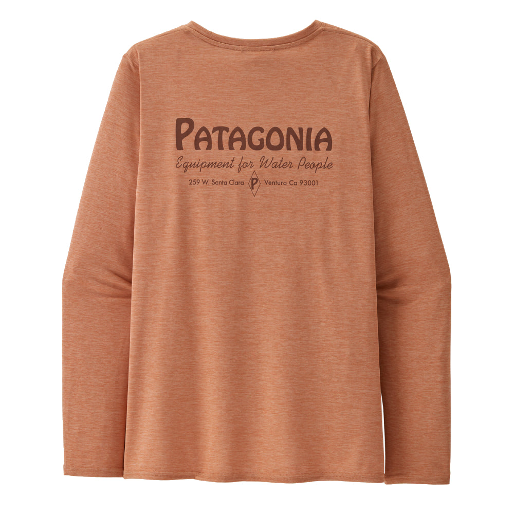Patagonia Women's Cap Cool Graphic Waters Shirt WOMEN - Clothing - Tops - Long Sleeved Patagonia   