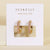 Pave Pink Gold Hoop Earrings WOMEN - Accessories - Jewelry - Earrings JaxKelly   
