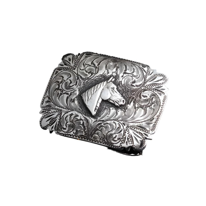 Comstock Heritage Horsehead Pecos Buckle 009 ACCESSORIES - Additional Accessories - Buckles Comstock Heritage