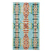 Pendleton Oversized Jacquard Spa Towel - Highland Peak Aqua HOME & GIFTS - Bath & Body - Towels Pendleton   
