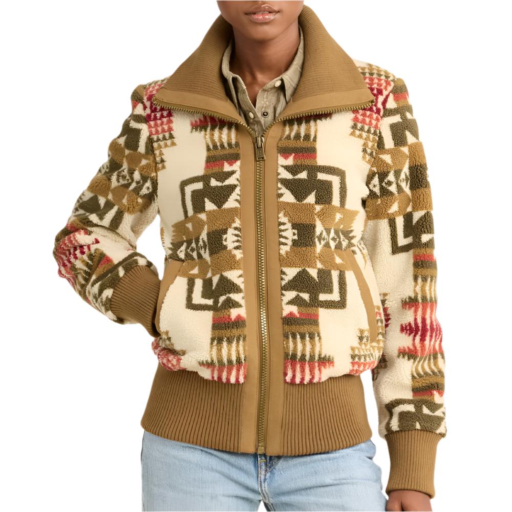 Pendleton Women's Foxglove Fleece Bomber Jacket WOMEN - Clothing - Outerwear - Jackets Pendleton   