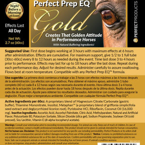 Perfect Prep EQ Gold Equine - Supplements Perfect Products   