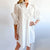 Poplin Pleated Mini Dress WOMEN - Clothing - Dresses THML Clothing   