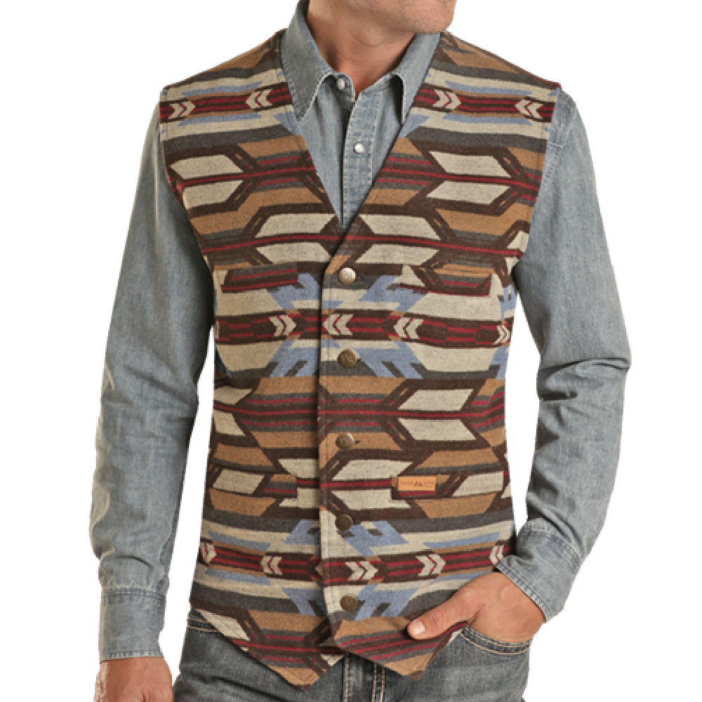 Powder River Men's Arrow Vest - FINAL SALE MEN - Clothing - Outerwear - Vests Panhandle   