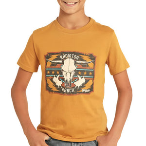 Rock & Roll Denim Dale Brisby Radiator Ranch Tee KIDS - Boys - Clothing - T-Shirts & Tank Tops Panhandle   