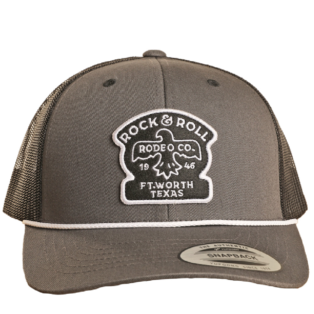 Rock & Roll Denim T-Bird Trucker Hat HATS - BASEBALL CAPS Panhandle   
