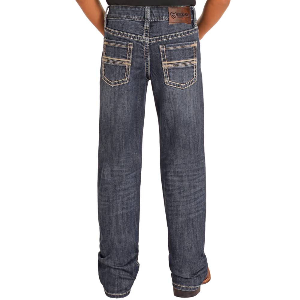 Rock & Roll Denim Boy's Rope Stitch Bootcut Jeans KIDS - Boys - Clothing - Jeans Panhandle   