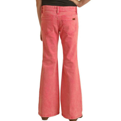 * Rock & Roll Denim Girl's Pink Distressed Jeans - FINAL SALE *Size 16 KIDS - Girls - Clothing - Jeans Panhandle