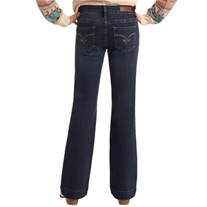 Rock & Roll Denim Girl's Rope Embroidered Trouser KIDS - Girls - Clothing - Jeans Panhandle   