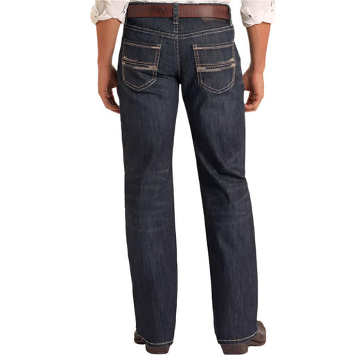 Rock & Roll Denim Men's Double Barrel Straight Boot Jean - FINAL SALE MEN - Clothing - Jeans Panhandle