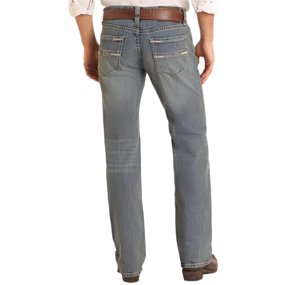 Rock & Roll Denim Men's Double Barrel Relaxed Straight Jeans MEN - Clothing - Jeans Panhandle