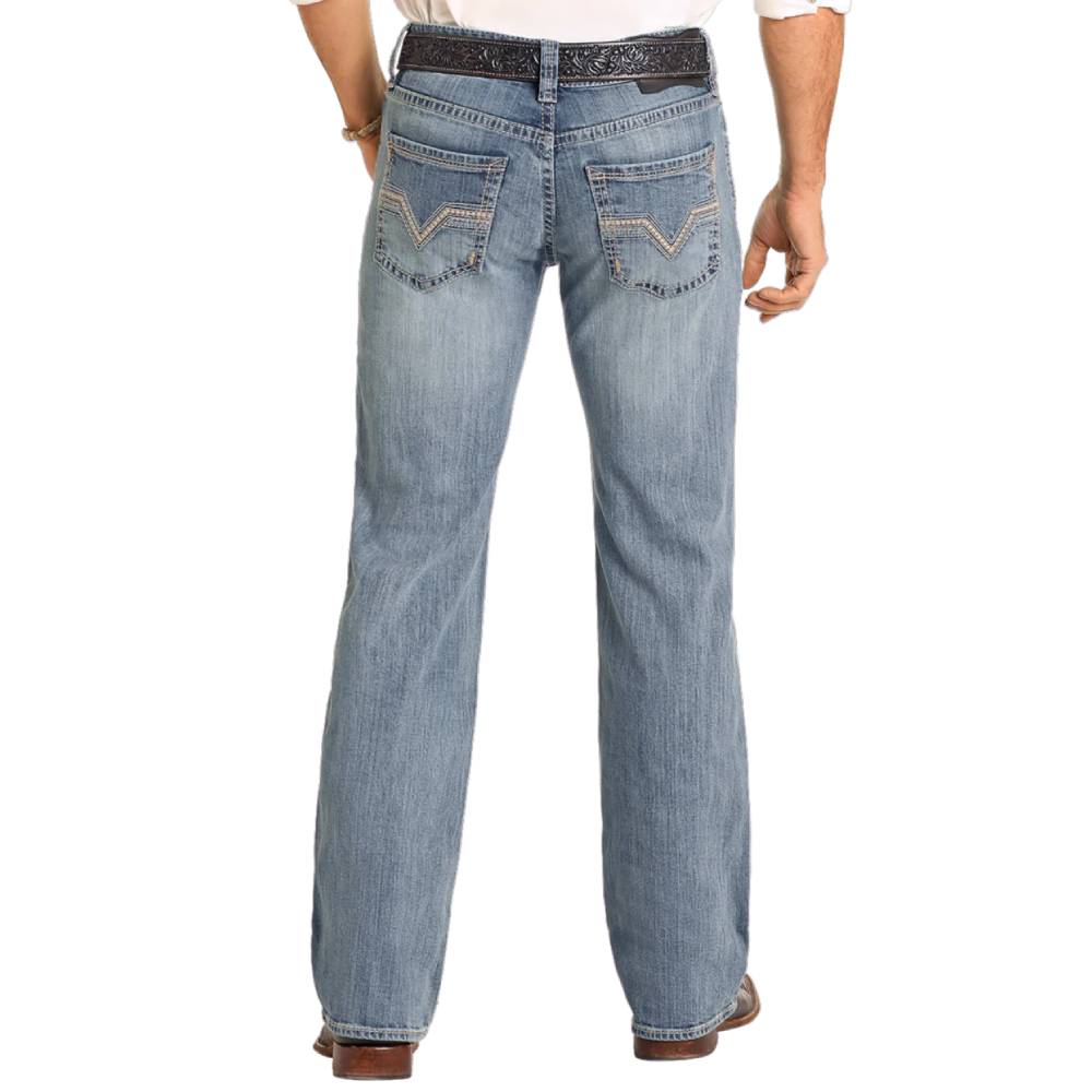 Rock & Roll Denim Men's Pistol Ladder Straight Jeans - Teskeys