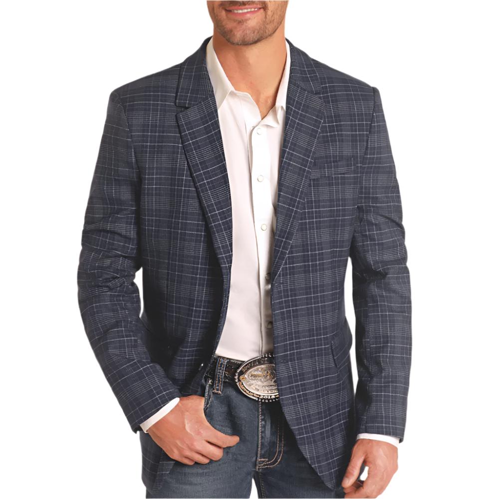 Rock & Roll Denim Men's Plaid Sport Coat MEN - Clothing - Sport Coats Panhandle   