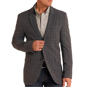 Rock & Roll Denim Men's Plaid Sport Coat MEN - Clothing - Sport Coats Panhandle