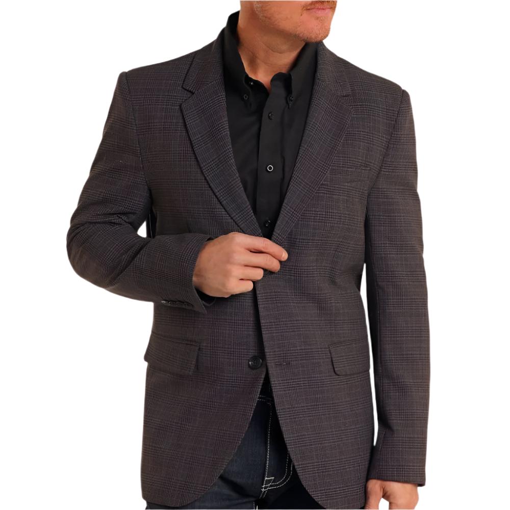 Rock & Roll Denim Men's Plaid Sport Coat MEN - Clothing - Sport Coats Panhandle