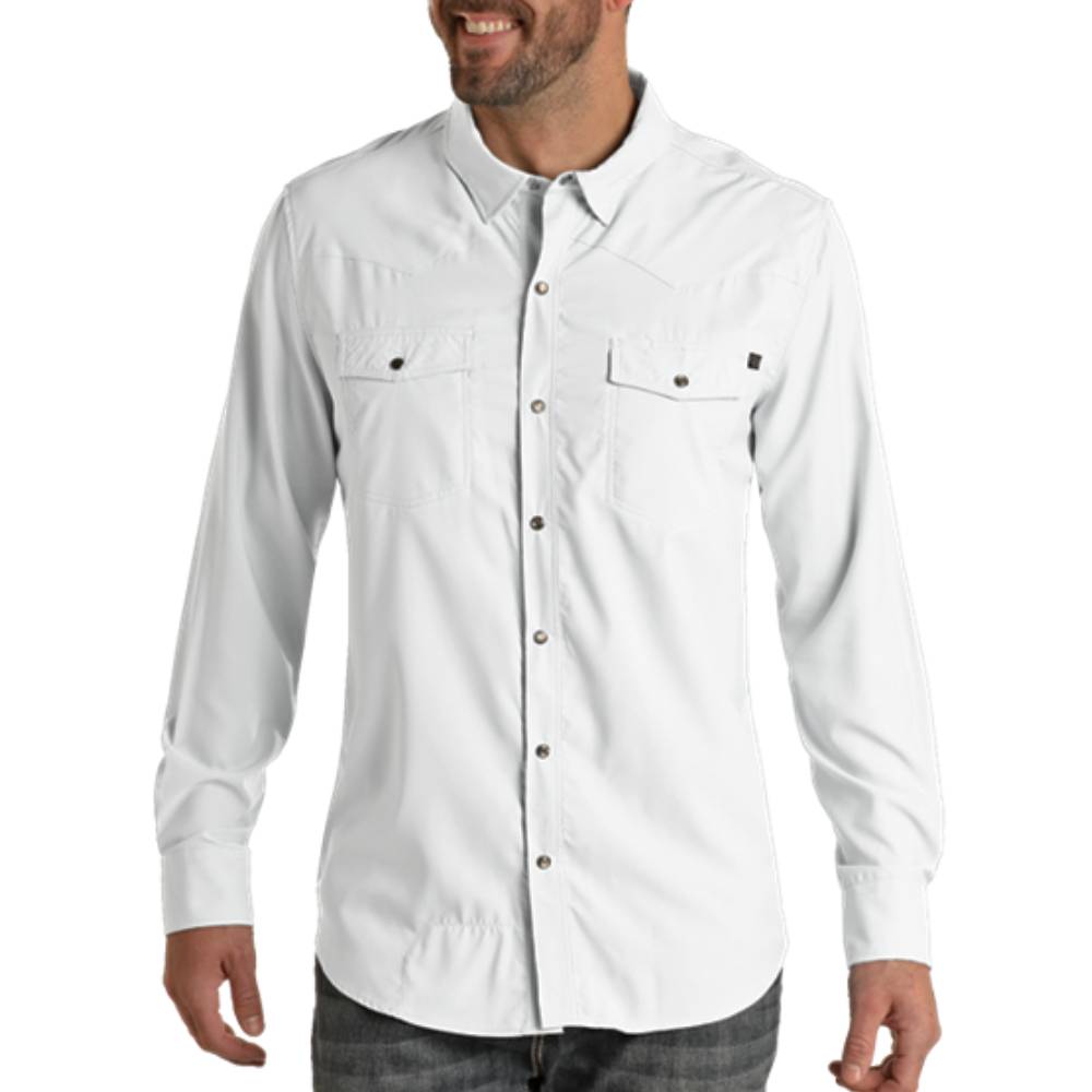 Rock & Roll Denim Men's Solid Ripstop Shirt MEN - Clothing - Shirts - Long Sleeve Shirts Panhandle   