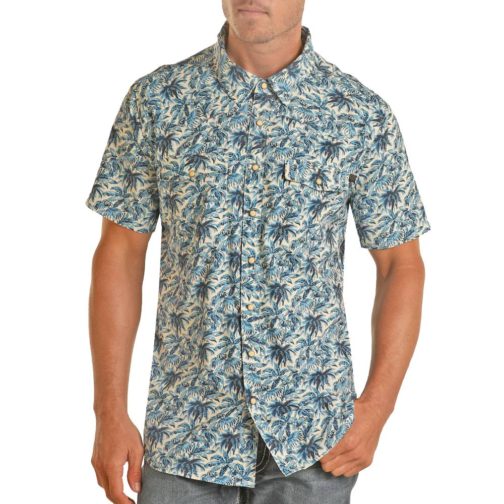 Rock & Roll Denim Men's Tropical Shirt MEN - Clothing - Shirts - Short Sleeve Shirts Panhandle   