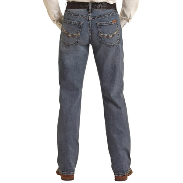 Rock & Roll Denim Men's V46 Relaxed Stackable Bootcut - Teskeys