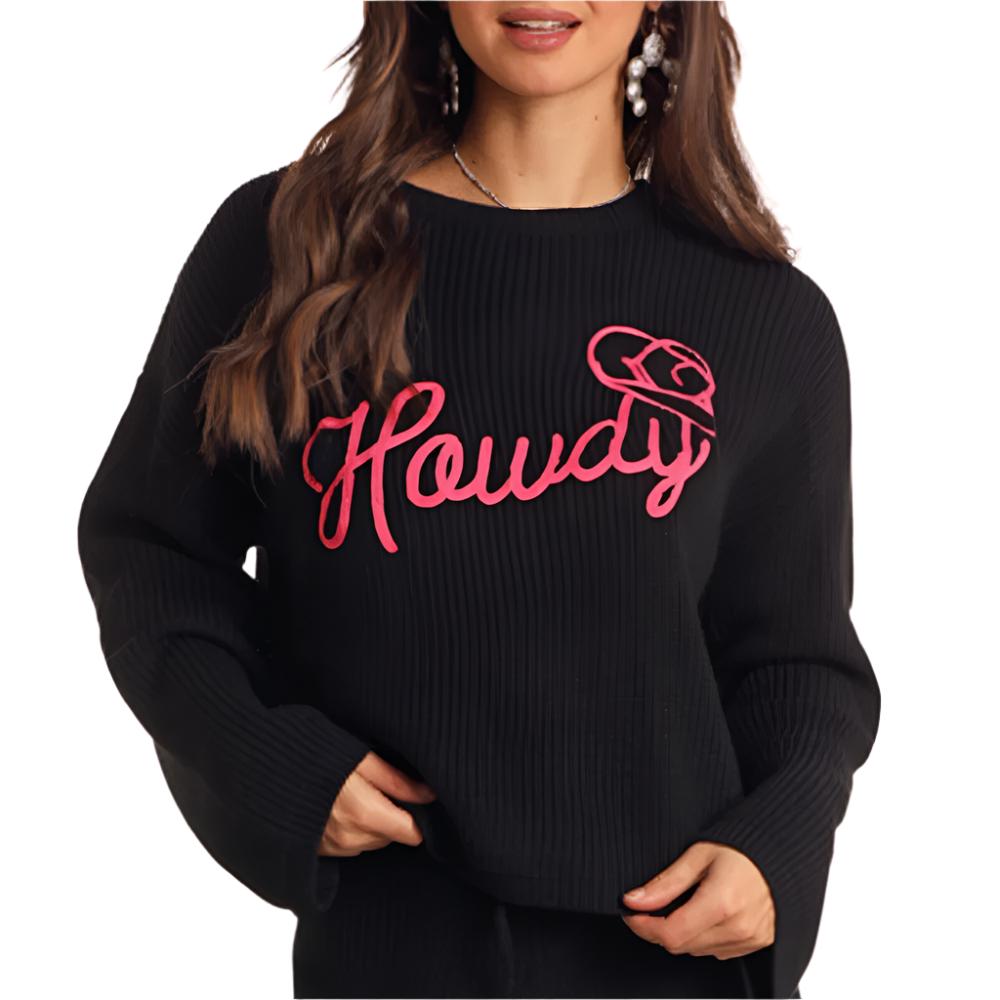 Rock & Roll Denim Women's Howdy Sweater WOMEN - Clothing - Sweaters & Cardigans Panhandle