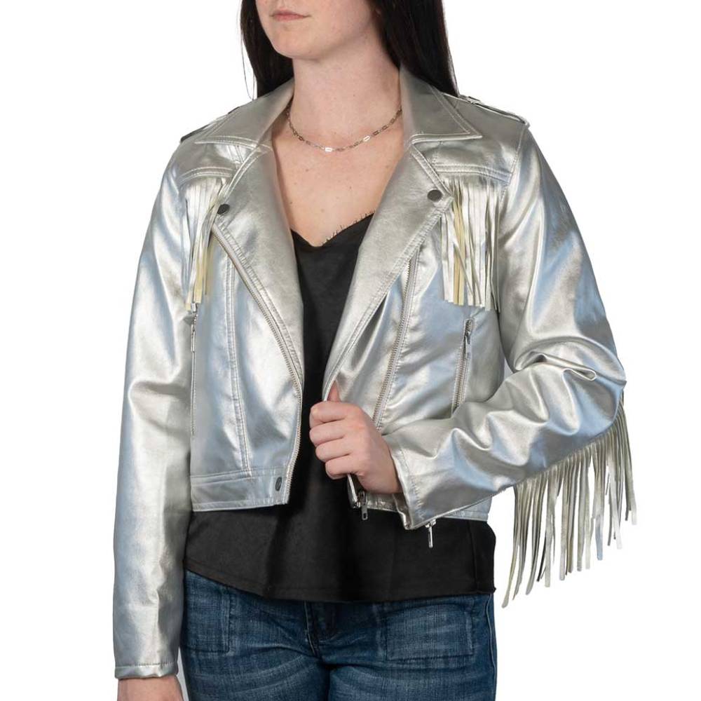 Rock & Roll Denim Women's Vegan Leather Jacket WOMEN - Clothing - Outerwear - Jackets Panhandle   