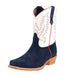 R. Watson Youth Navy Roughout Cutter Toe Boot KIDS - Footwear - Boots R Watson
