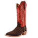 R. Watson Men's Mocha Sueded Nile Crocodile Boot - FINAL SALE MEN - Footwear - Exotic Western Boots R Watson   