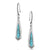Montana Silversmiths Radiant Stream Turquoise Earrings WOMEN - Accessories - Jewelry - Earrings Montana Silversmiths   