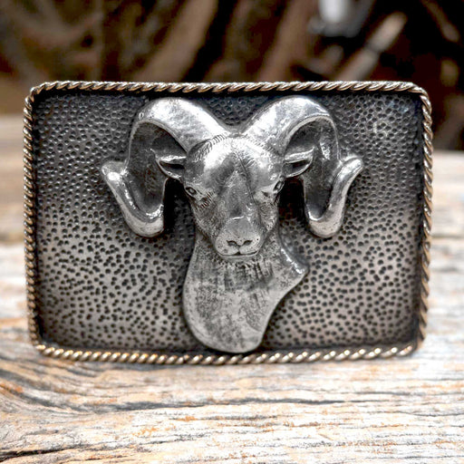 Carlos Diaz Vintage Ram Belt Buckle ACCESSORIES - Additional Accessories - Buckles Carlos Diaz