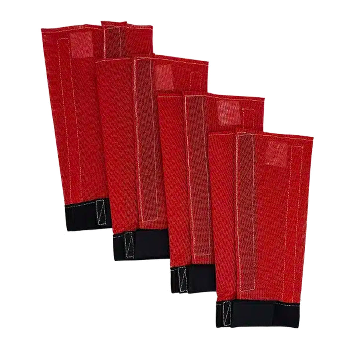 Fly Free Insect Protection Boots Equine - Fly & Insect Control FlyFree Standard Red