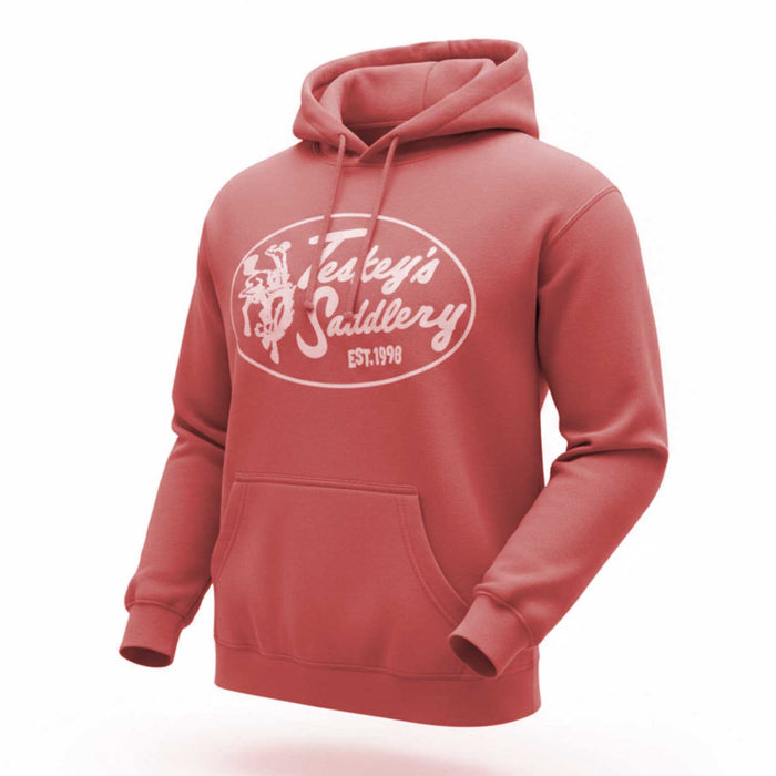 Teskey's Saddlery Retro Oval Hoodie - Red