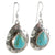 Renell Perry Crow Springs Dangle Earrings WOMEN - Accessories - Jewelry - Earrings Sunwest Silver   