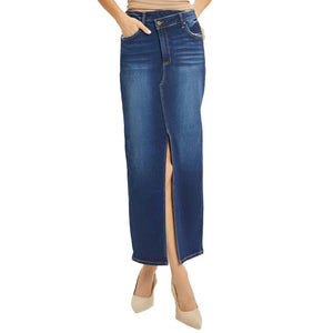 Risen High Rise Crossover Maxi Skirt - FINAL SALE WOMEN - Clothing - Skirts Risen Jeans