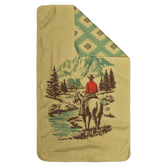 River Cowboy Reversible Kitchen Towel