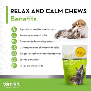 Tomlyn: Relax & Calm for Cats/Small Dogs Pets - Toys & Treats Tomlyn   