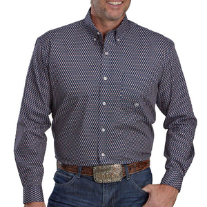 Roper Men's Diamond Eye Geo Shirt MEN - Clothing - Shirts - Long Sleeve Roper Apparel & Footwear