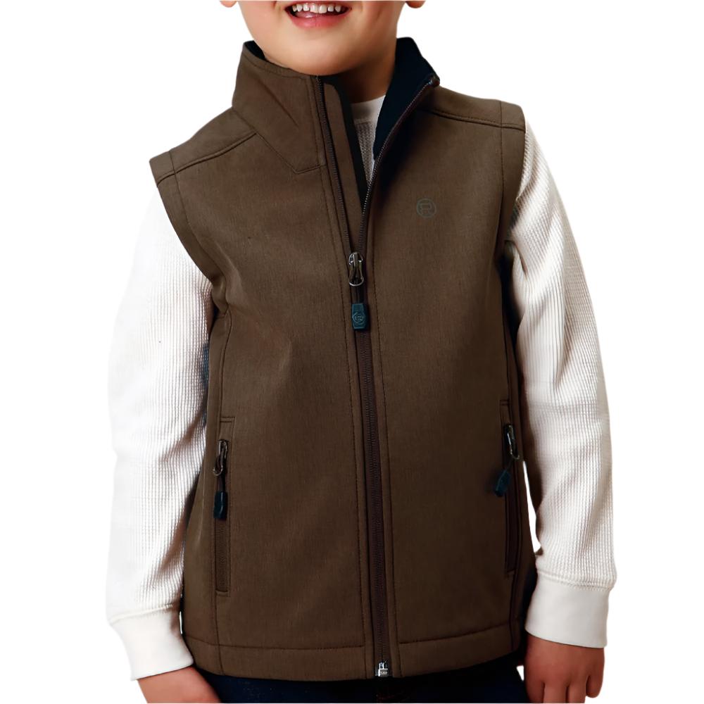 Roper Boy's Softshell Fleece Vest KIDS - Boys - Clothing - Outerwear - Vests Roper Apparel & Footwear   