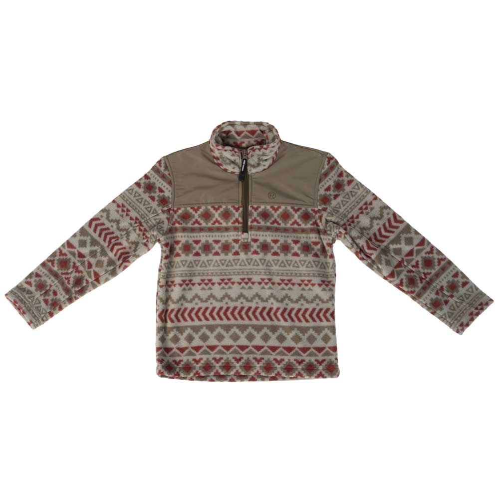 Roper Boy's Aztec Fleece Pullover KIDS - Boys - Clothing - Sweatshirts & Hoodies Roper Apparel & Footwear   