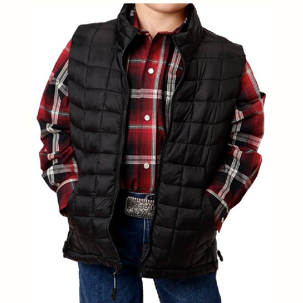 Roper Boy's Crushable Parachute Vest KIDS - Boys - Clothing - Outerwear - Vests Roper Apparel & Footwear   