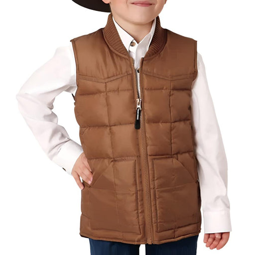 * Roper Boy's Poly Filled Vest - FINAL SALE KIDS - Boys - Clothing - Outerwear - Vests Roper Apparel & Footwear