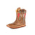 Roper Cowbabies Shelby Burnish Brown Arrow Boots KIDS - Baby - Baby Footwear Roper Apparel & Footwear   