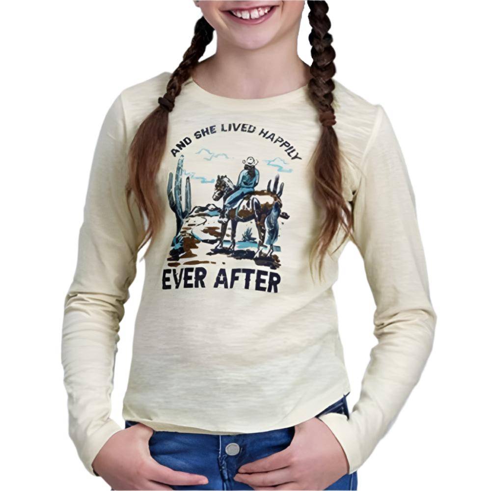 Roper Girl's Happily Ever After Tee KIDS - Girls - Clothing - T-Shirts Roper Apparel & Footwear   