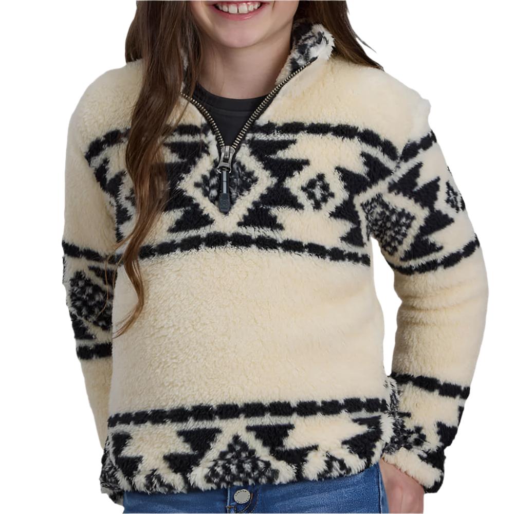 Roper Girls Aztec Fleece Pullover KIDS - Girls - Clothing - Sweatshirts & Hoodies Roper Apparel & Footwear   