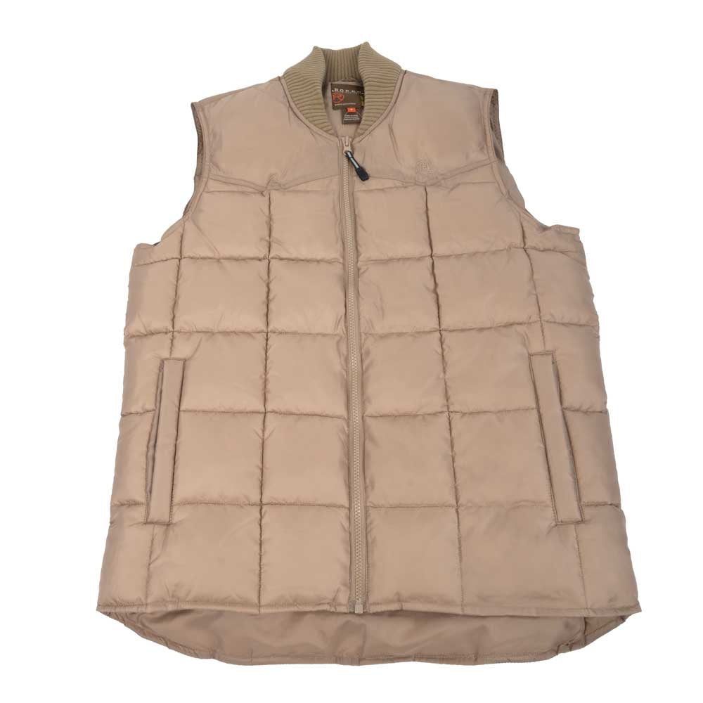 Roper Men's Poly Filled Quilted Vest MEN - Clothing - Outerwear - Vests Roper Apparel & Footwear   