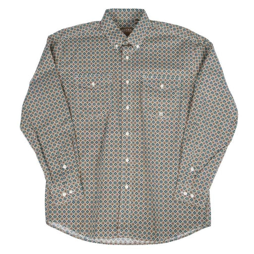Roper Men's Western Acorn Foulard Shirt MEN - Clothing - Shirts - Long Sleeve Roper Apparel & Footwear